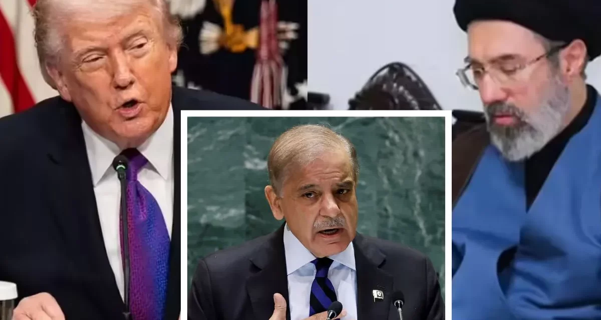 पाकिस्तान अमेरिका-ईरान वार्ता का मध्यस्थ: शहबाज़ शरीफ की पेशकश, ट्रंप ने की तारीफ – भारत की नजर