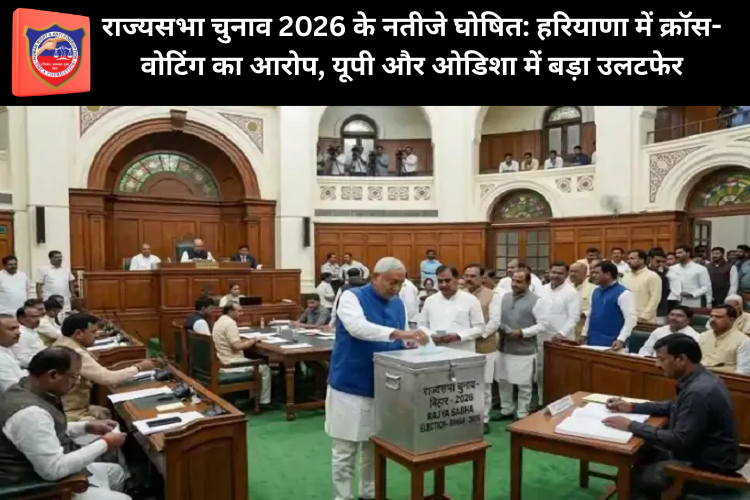 राज्यसभा चुनाव 2026 के नतीजे घोषित: हरियाणा में क्रॉस-वोटिंग का आरोप, यूपी और ओडिशा में बड़ा उलटफेर